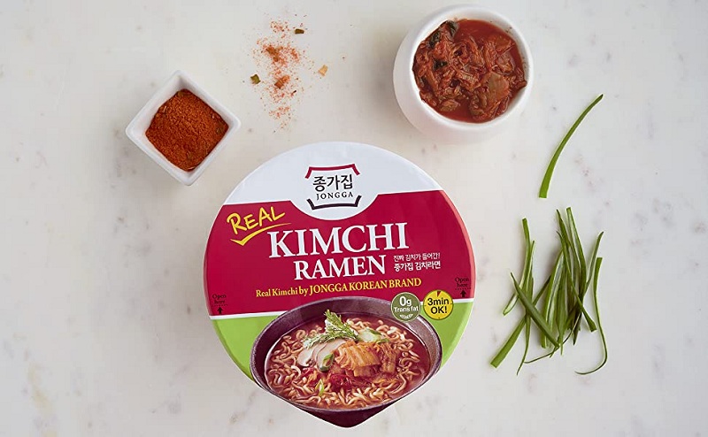 Mì Jongga kim chi ramen tô (140gr) - Thơm ngon trên cả tuyệt vời