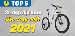 Top 5 xe đạp địa hình bán chạy nhất năm 2021 tại Điện máy XANH