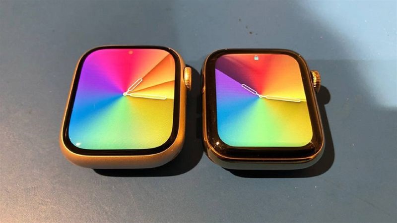 Đặt cạnh Apple Watch S7 và S6: Màn hình lớn thực sự, viền mỏng gấp đôi Đặt cạnh Apple Watch S7 và S6: Màn hình lớn thực sự, viền mỏng gấp đôi