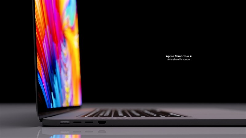 Xuất hiện hình ảnh render cuốn hút của MacBook Pro 14 và MacBook Pro 16 dùng chip Apple M1X, màn hình mini LED