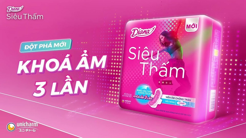 Diana đột phá với công nghệ khóa ẩm gấp 3 lần