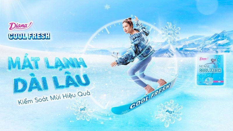 Diana Cool Fresh mát lạnh dài lâu