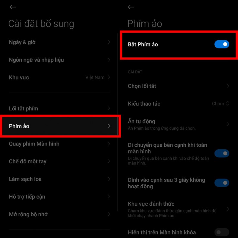 Cách chỉnh phím ảo trên Xiaomi 11 Lite 5G NE Cách chỉnh phím ảo trên Xiaomi 11 Lite 5G NE
