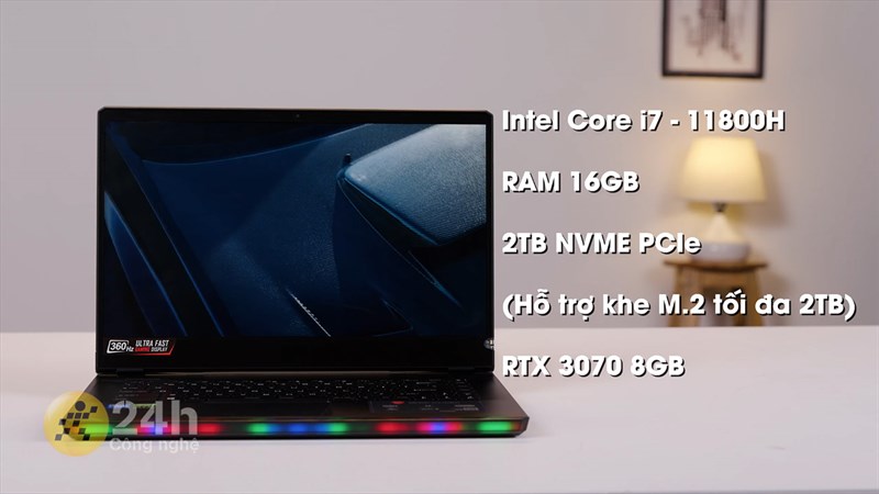 MSI GE66 Raider cấu hình mạnh mẽ với card rời RTX 3070. MSI GE66 Raider cấu hình mạnh mẽ với card rời RTX 3070.