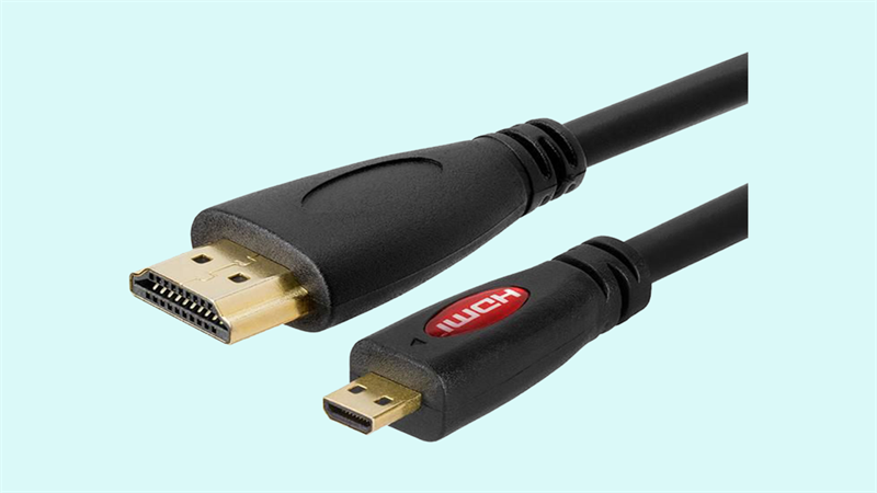 Điểm ấn tượng nhất của Micro HDMI là thiết kế nhỏ gọn