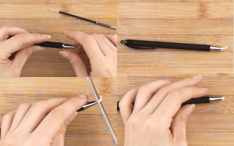 Cách làm bút cảm ứng từ bút bi