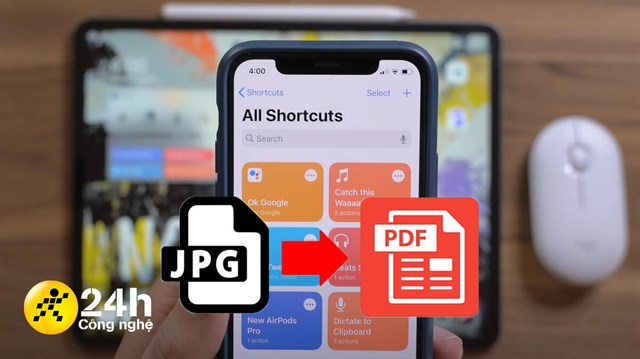 Có bao nhiêu bước để chuyển đổi ảnh thành file PDF trên iPhone?
