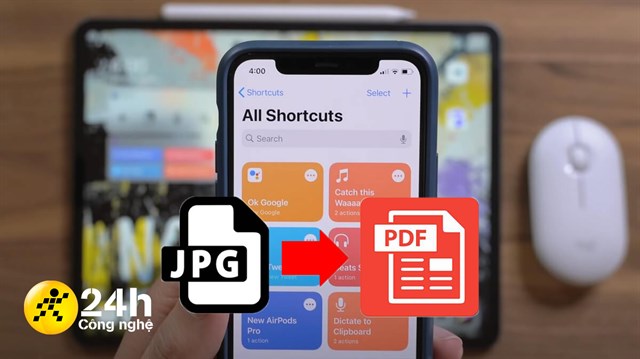 Hướng dẫn Cách nén ảnh thành file PDF trên iPhone Đơn giản và tiện lợi