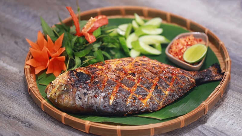 Learn how to make delicious grilled orange fish with salt and pepper for family meals
