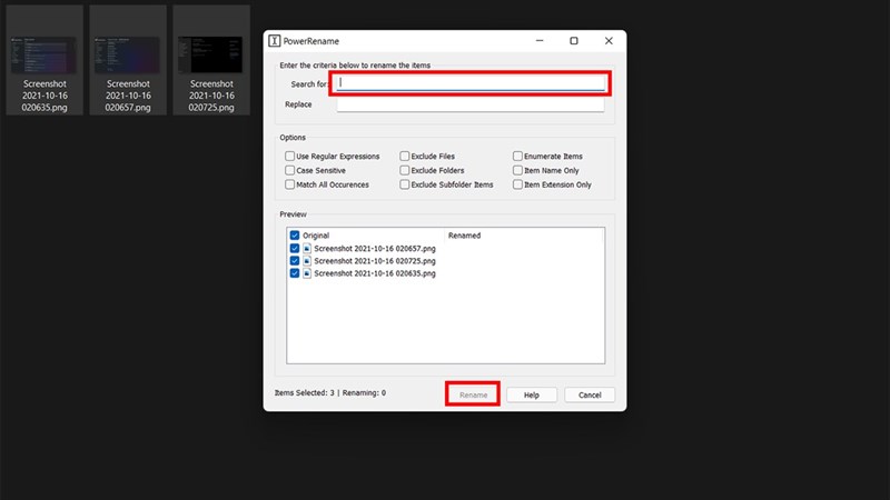 cách đổi tên file hàng loạt trên Windows 11