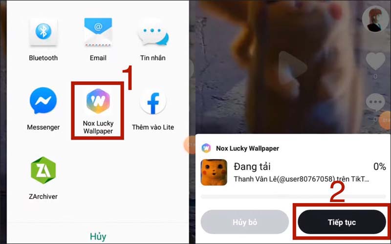 Hướng dẫn cách lấy video Tik Tok làm hình nền có nhạc đơn giản, dễ làm