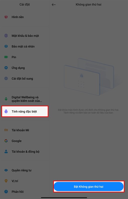 Khộng gian thứ hai