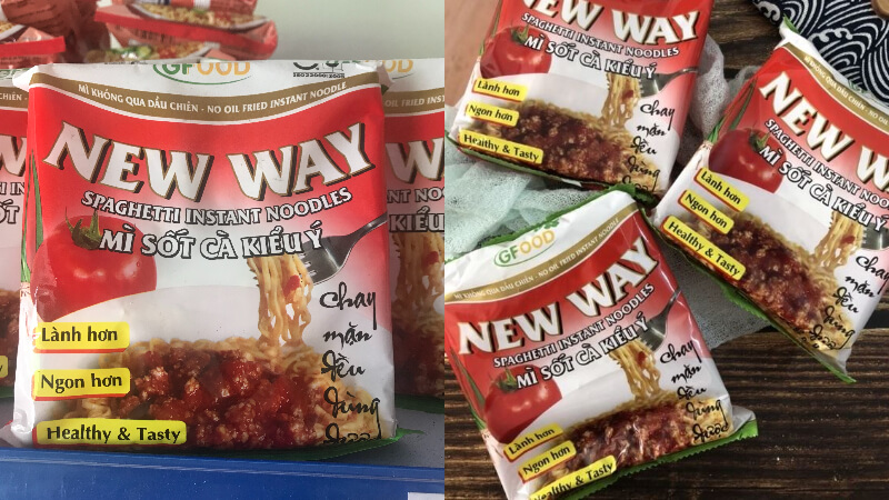 Mì New Way là sản phẩm được phát triển và sản xuất bởi Greenfood
