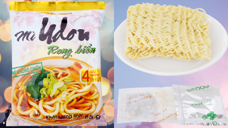 Mì Udon rong biển