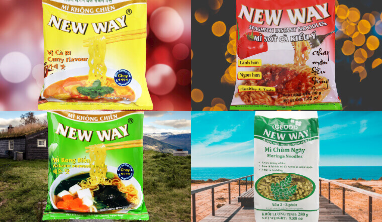 Tìm hiểu về các loại mì New Way ở Bách hóa XANH