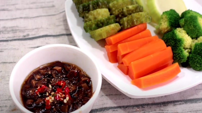 Nấm đông cô kho tiêu