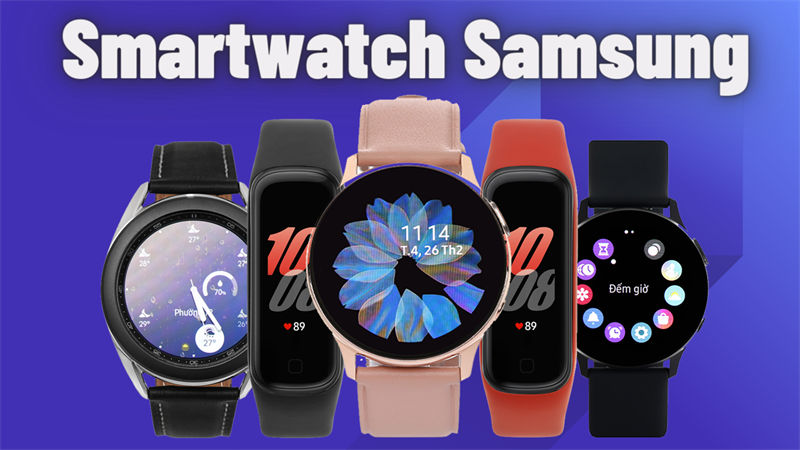 TOP 4 mẫu smartwatch và smartband Samsung giá rẻ đáng sắm nhất tại Thế Giới Di Động, giá chỉ từ 750.000 đồng TOP 4 mẫu smartwatch và smartband Samsung giá rẻ đáng sắm nhất tại Thế Giới Di Động, giá chỉ từ 750.000 đồng