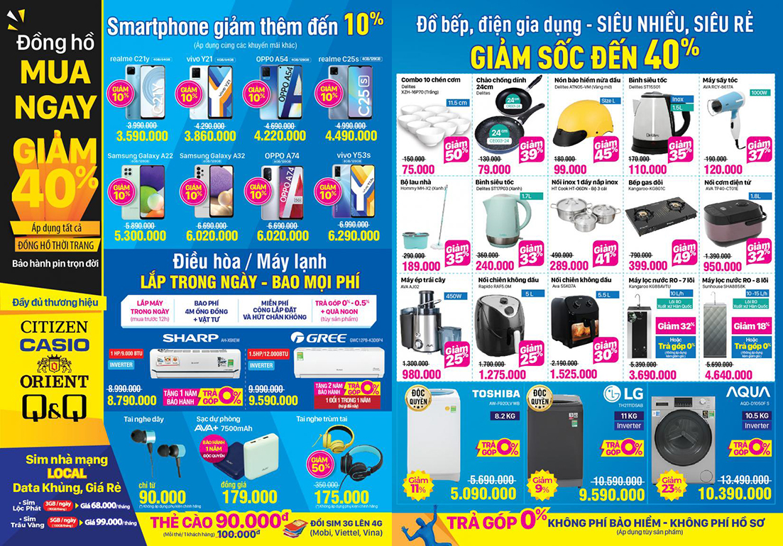 Khai trương Siêu thị Trung Tâm Bảo Hành Tân Tiến, Tân Thành, Tân Hiệp, Kiên Giang