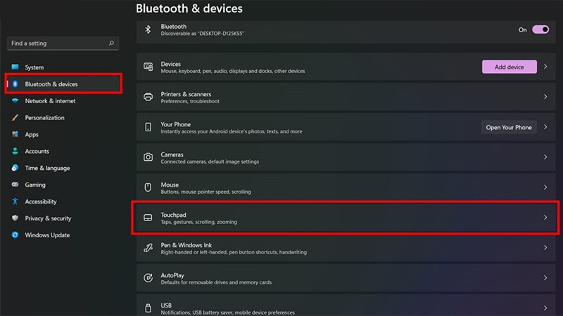 cách đảo ngược hướng cuộn chuột trên Windows 11