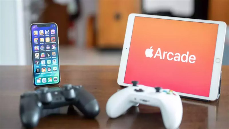 Hình ảnh dịch vụ Apple Arcade trên thiết bị di động