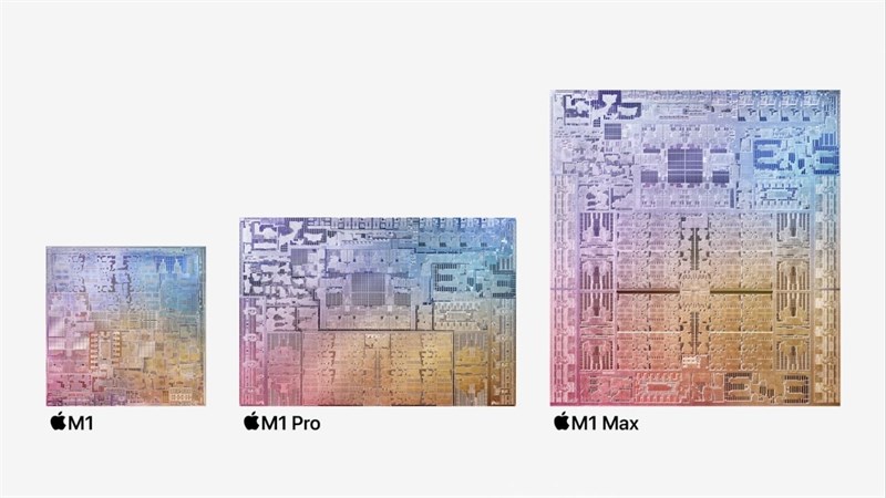 M1 Max là con chip lớn nhất mà Apple từng chế tạo.