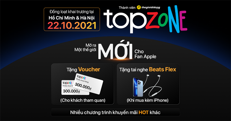 Chuỗi cửa hàng uỷ quyền cao cấp nhất TopZone và câu chuyện người dùng Việt mua hàng Apple chính hãng tại Việt Nam