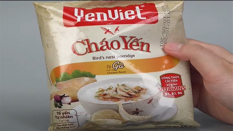 Cháo Yến Việt vị gà