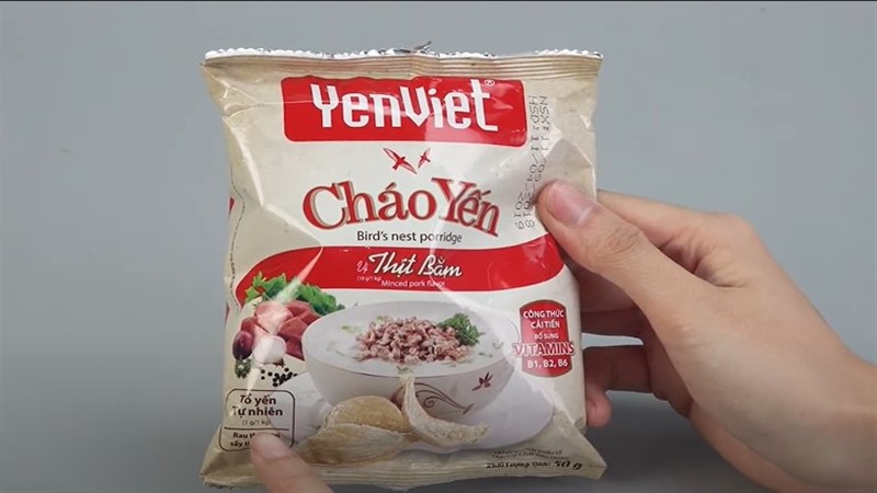 Cháo Yến Việt vị thịt bằm