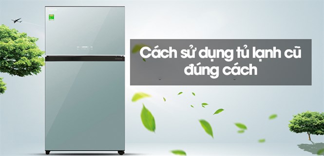 Cách sử dụng tủ lạnh cũ đúng cách và tiết kiệm điện