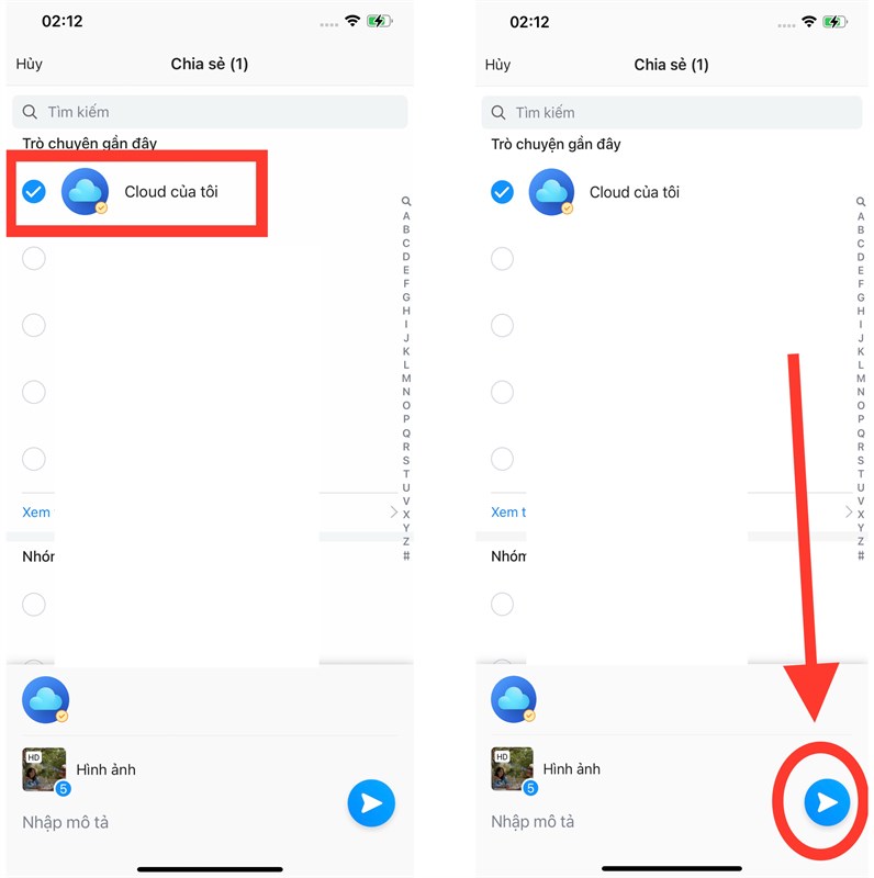 Cách lưu bộ sưu tập nhóm trên zalo