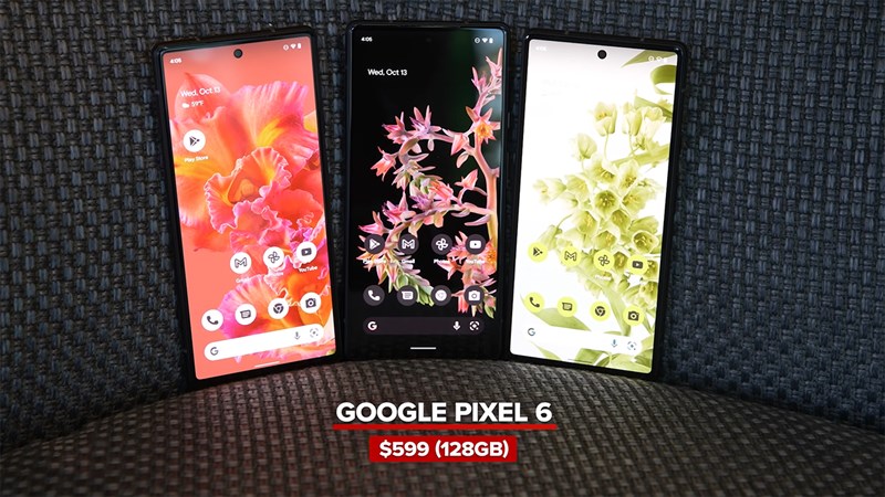 Google Pixel 6 và Pixel 6 Pro chính thức ra mắt: Thiết kế ấn tượng, chip Tensor mới, pin lớn hơn, giá khởi điểm từ 599 USD