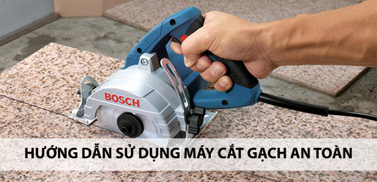 cách cắt gạch không cần máy