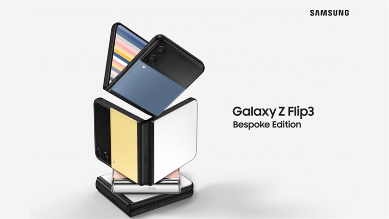 Samsung Galaxy Z Flip3 Bespoke Edition ra mắt