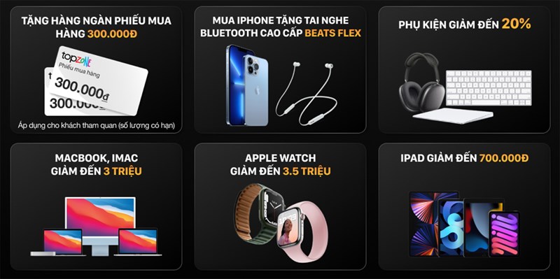 Những lý do khiến bạn nên thử trải nghiệm mua hàng tại TopZone, chuỗi cửa hàng ủy quyền cao cấp nhất của Apple tại Việt Nam