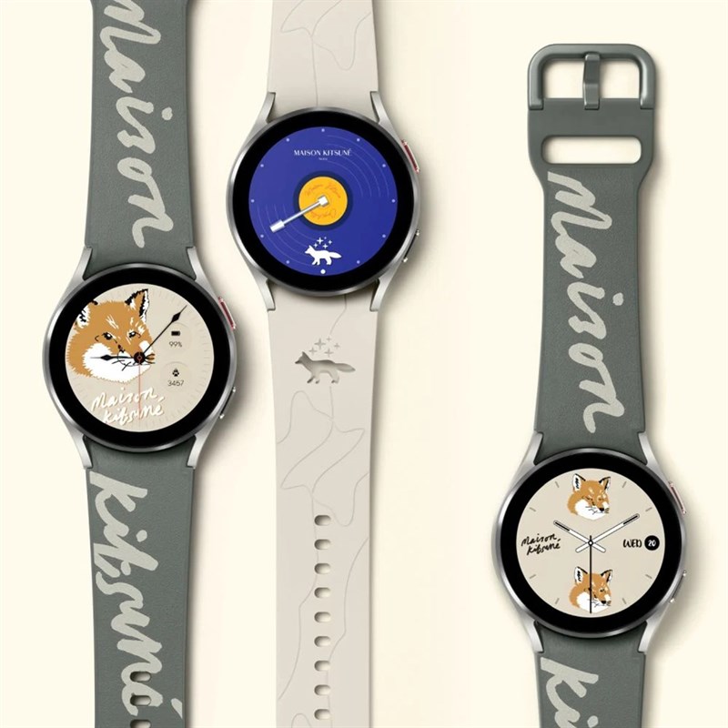 Galaxy Watch 4 và Galaxy Buds 2 phiên bản Maison Kitsuné 