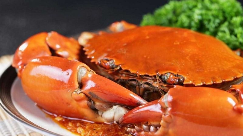Crabs, foods with hard bones