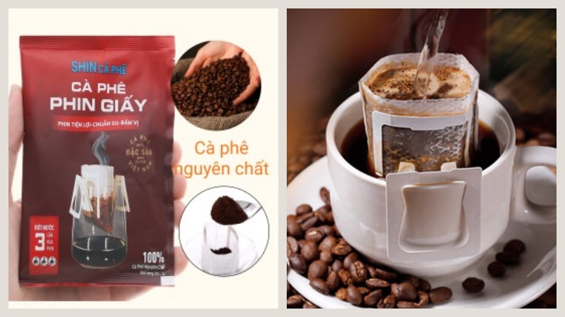 Cà phê giấy Shin Coffee