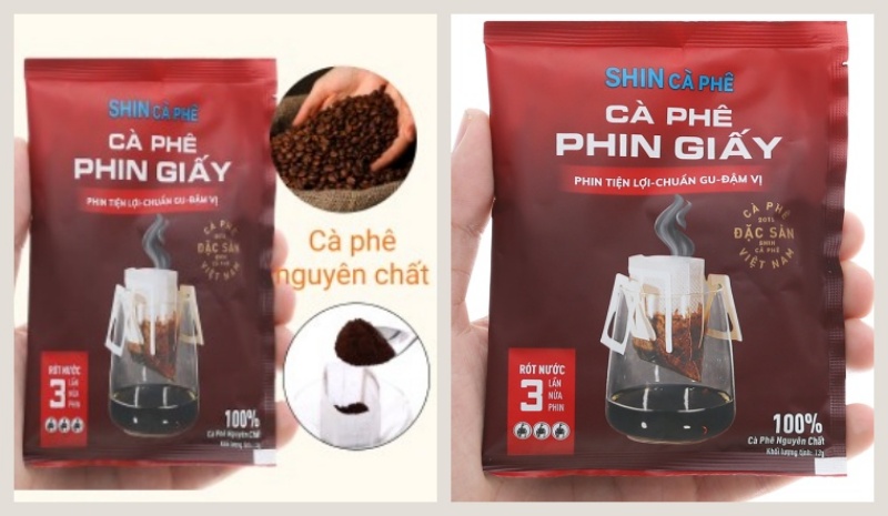 Cà phê giấy Shin Coffee