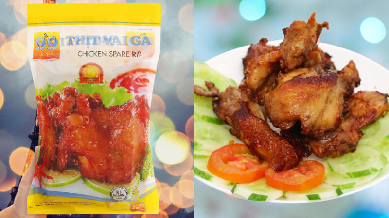 Thịt vai gà 99 Poultry với miếng gà thơm béo, mỹ vị