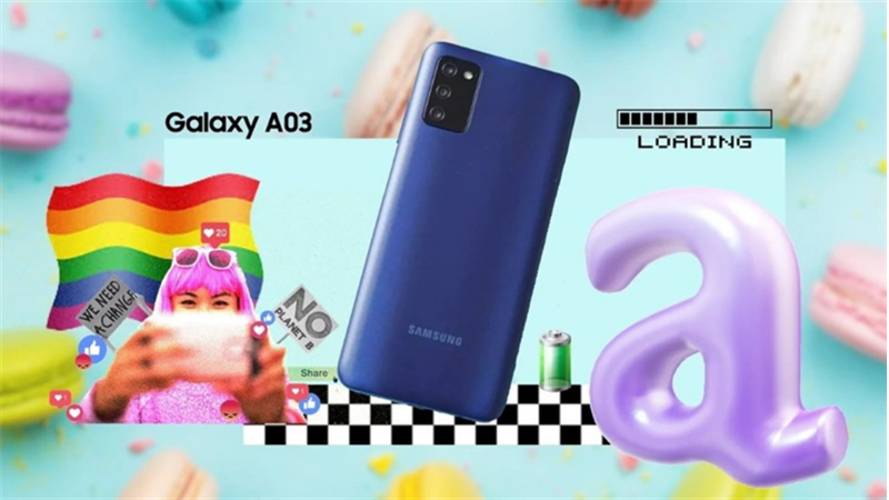 Camera độ phân giải cao 13 MP.