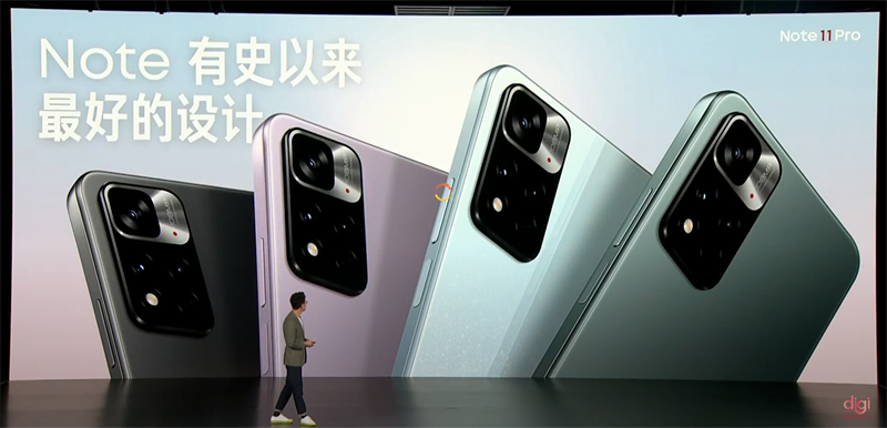 Các phiên bản màu của Note 11 Pro