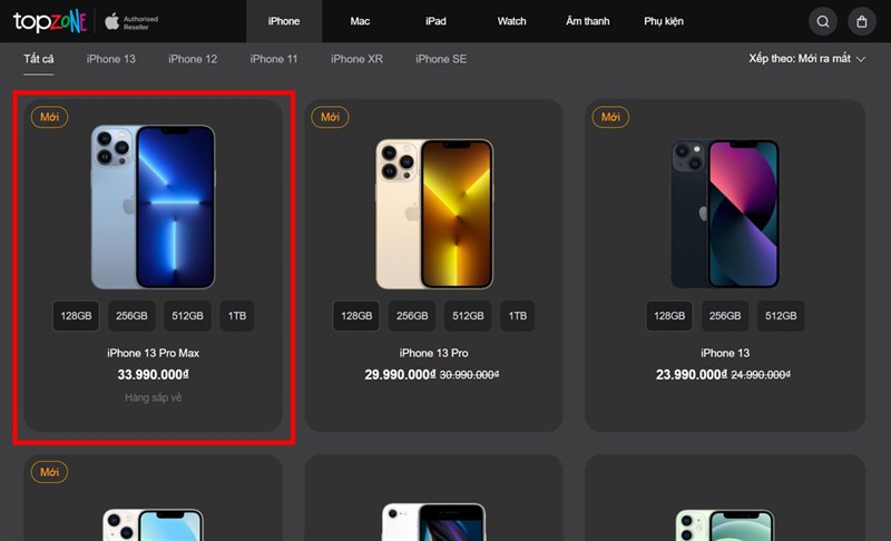 Cách sử dụng các tính năng trên website TopZone Cách sử dụng các tính năng trên website TopZone