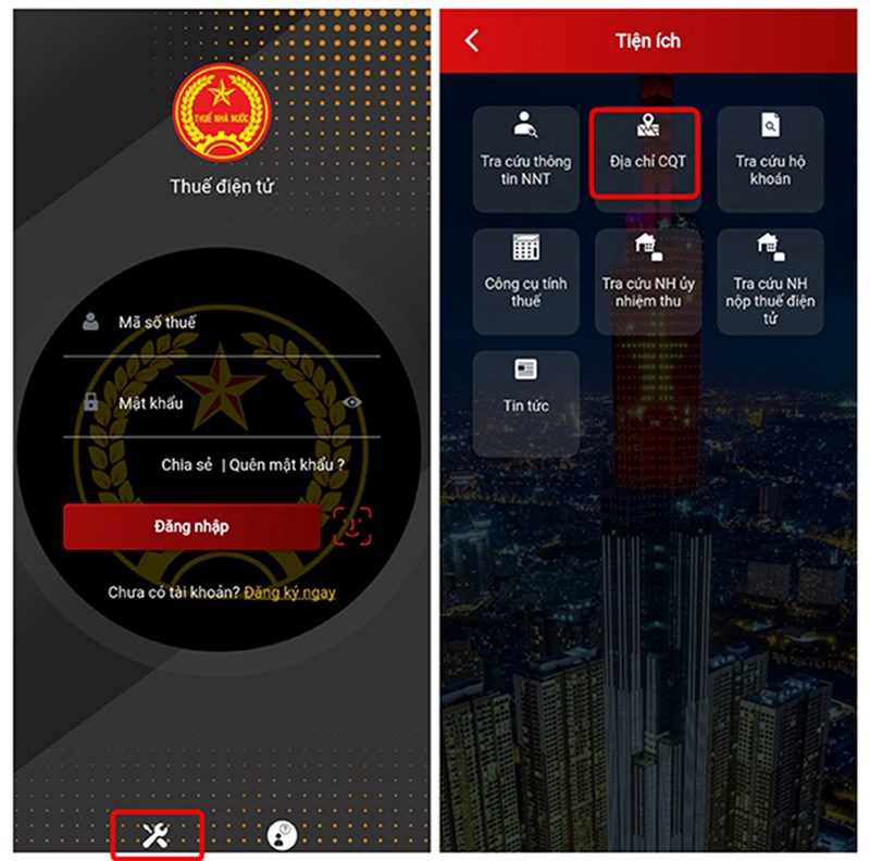 Cách tra cứu địa chỉ cơ quan thuế Cách tra cứu địa chỉ cơ quan thuế