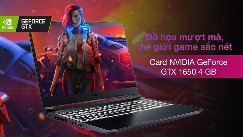 Laptop Acer Nitro 5 Gaming AN515 56 5256 i5