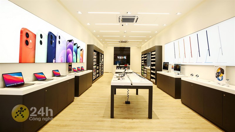 Khi đi vào TopZone thì mình có cảm giác giống như đang ở Apple Store vậy.