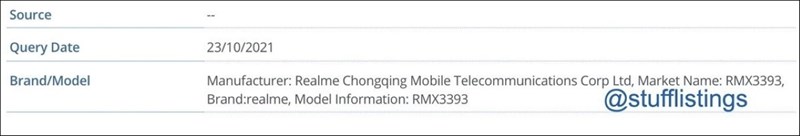 Realme 9 Pro Plus được phát hiện trên cơ sở dữ liệu IMEI Realme 9 Pro Plus được phát hiện trên cơ sở dữ liệu IMEI