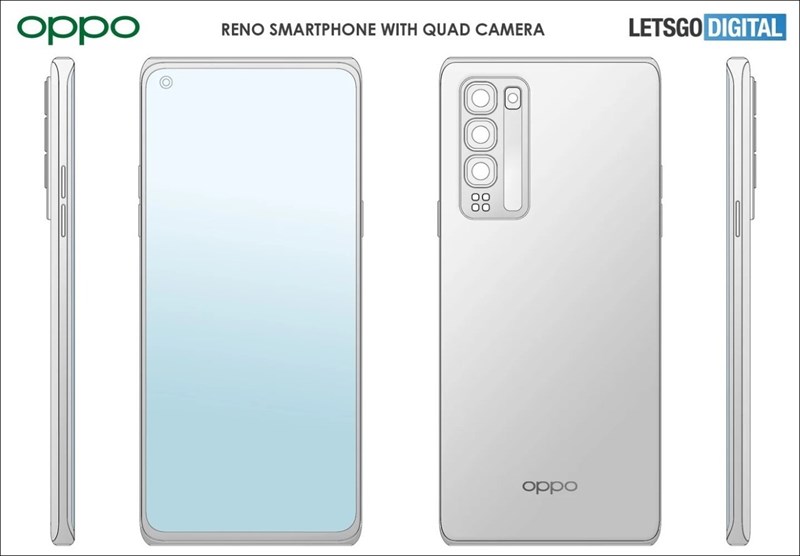 Thiết kế bằng sáng chế của Reno7 Pro