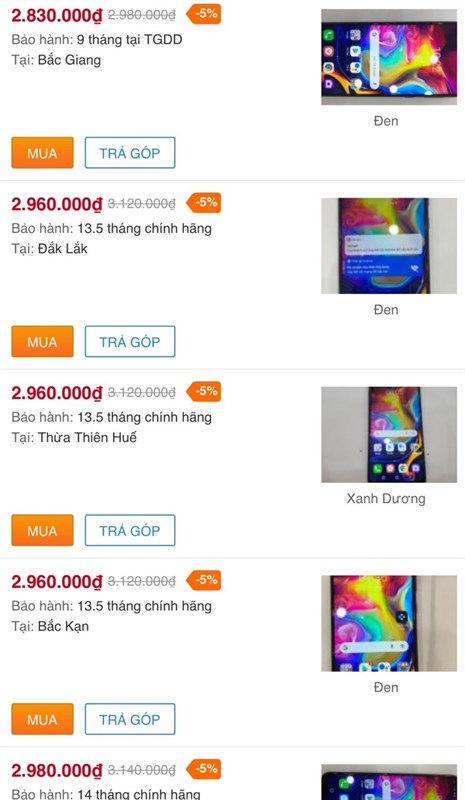 Vsmart Joy 4 (6GB/64GB) cũ