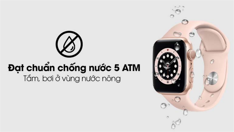 Apple Watch S6 40mm viền nhôm dây cao su