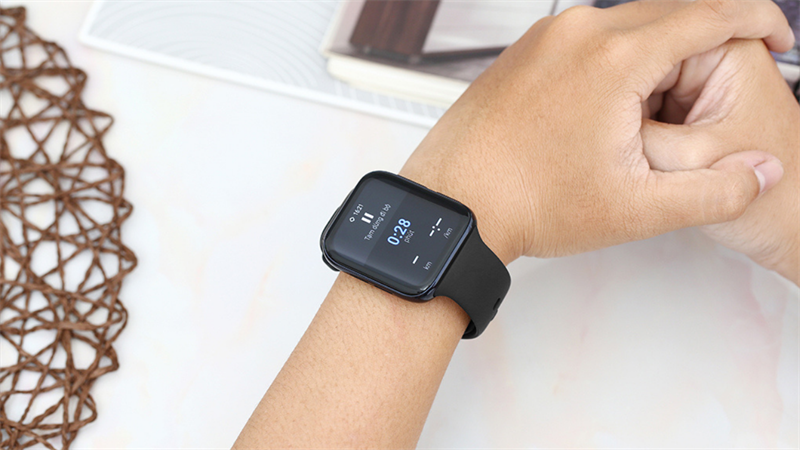 Oppo Watch 46mm dây silicone đen